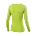 thumbnail image 2 of Women Compression Quick-Dry T-shirts Long Sleeve Activewear Tight Fitness Yoga Tops, 2 of 2