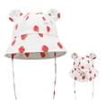 thumbnail image 2 of Jamicy Sun Hat for Infant Boys Girls Fashion Outdoor Breathable Hat for Toddler Cotton Cute Bear Ears Sunscreen Hat Cap, 2 of 9