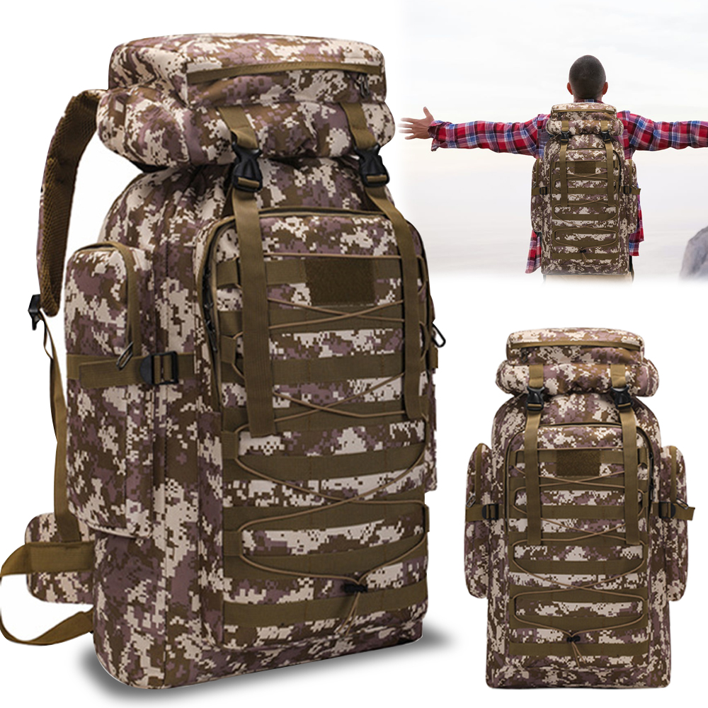 Military Backpacks for Adults, Beinou 80L Military Tactical Backpack