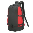 thumbnail image 1 of Shugon - Mochila de excursionista modelo Gran Paradiso 35 (35 litros) (Negro/Rojo), 1 of 2