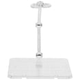 thumbnail image 5 of KAKOWELY Action Figure Stand Plastic Adjustable Action Figure Display Stand Model Stand,6.69X"X3.74"X2.95", 5 of 5