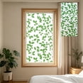 thumbnail image 1 of Vacemry Leaf Stained Glass Window Film Decorative Privacy, Fake Leaf Static Cling Sun Blocking Window Cover Removable Heat Control For Home Bathroom Office Kitchen Door Decor, 1 of 6