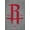 Barnwood Framed Version, variant on NBA Houston Rockets - Logo 25 Wall Poster, 22.375" x 34"