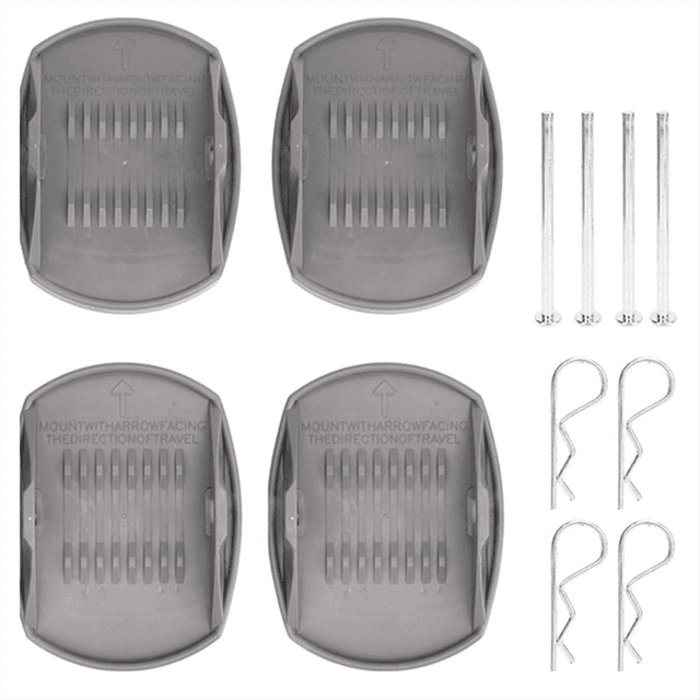 Caravan Jack Pads Leveller Wheel Foot Leg Support Jacking Lift Pad Support Stand for Trailers RV Jack Lift Pad,1 set * anti-sinking support devices for cars