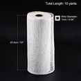 thumbnail image 2 of Unique Bargains PP Burlap Mesh 10' x 10 Yards Decorative Wrapping Ribbon, White 1 Roll, 2 of 5