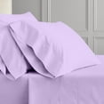 thumbnail image 4 of PRATYUX Split Cal-King 5-PC Sheet Set - 1000-TC 100% Egyptian Cotton, 20" Deep Pockets - Lilac, 4 of 7