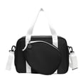 thumbnail image 1 of Bolsa de Pickleball, bolsa para raquetas de tenis, mochila de bádminton, diseño espacioso, bolso de mano para raquetas de fitness de Pickleball. Negro, 1 of 8