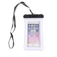 thumbnail image 1 of Mobile Waterproof Bag Floating Airbag Inflatable Mobile Phone Waterproof Bag Touch Screen Transparent Mobile Phone Bag Cover (White), 1 of 3