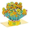 Smiley Face Emojis Happy Wish 3D Pop-Up Card
