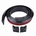 thumbnail image 2 of Exterior Trasero para Coche, 1,5 m/4,9 Pies de Fibra de Carbono de Goma Suave Para Coche, Maletero Trasero para Techo, Para Ala, Pegatina para Labios, 2 of 7