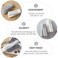 thumbnail image 3 of LIFKOME 1Set Handheld Plastic Sealing Machine Rectangular Shape Microthermal Technology for Snack Storage Families, 3 of 5