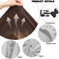 thumbnail image 7 of SCRAWLGOD Cross Dachshund Lily Print Brown 4 PCS Gaming Chair Covers Slipcovers with Armrest Covers Computer Chair Cover Stretch Gamer Chair Cover Cat Scratch Proof, 7 of 7