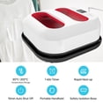 thumbnail image 3 of Machine Handheld Heat Press Machine 9x9in Iron Press Fast Heat Up Adjustable Temperature and Timer Auto Shutdown Safety Function for Shirt Bags Hats, 3 of 5