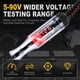 thumbnail image 2 of Probador de circuitos LED digitales WINAMOO 5-90 V con luz de prueba automotriz, 2 of 7
