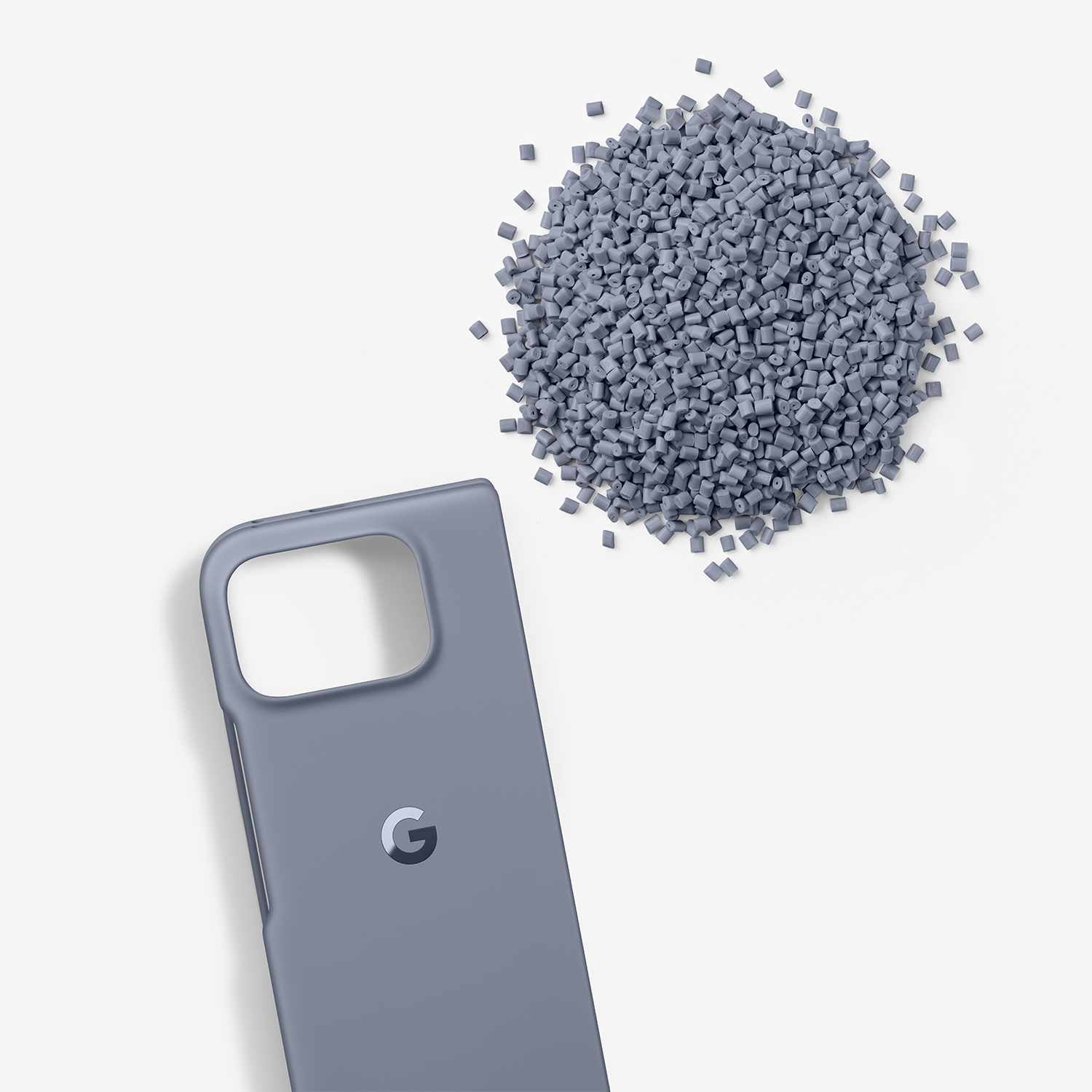 Google Silicone Case w/Magnets Moonstone for Google Pixel 10 Pro Fold