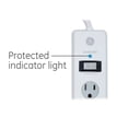 thumbnail image 5 of GE 6-Grounded Outlet Surge Protector, Safety Covers, 6ft., White-47225, 5 of 6