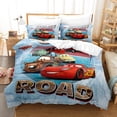 thumbnail image 1 of siniker Bedding Set Kids Quilt Cover 3D Cartoon Playing Bed Cover Set with Pillowcase and Zipper Closure, 1 of 2