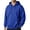 Royal Blue, variant on FOPSUFGWFO Mens Zip Up Hoodies Casual Long Sleeve Fleece Loose Fit Hooded Sweatshirts Athletic Daily Wear Full Zip Shirts with Pockets