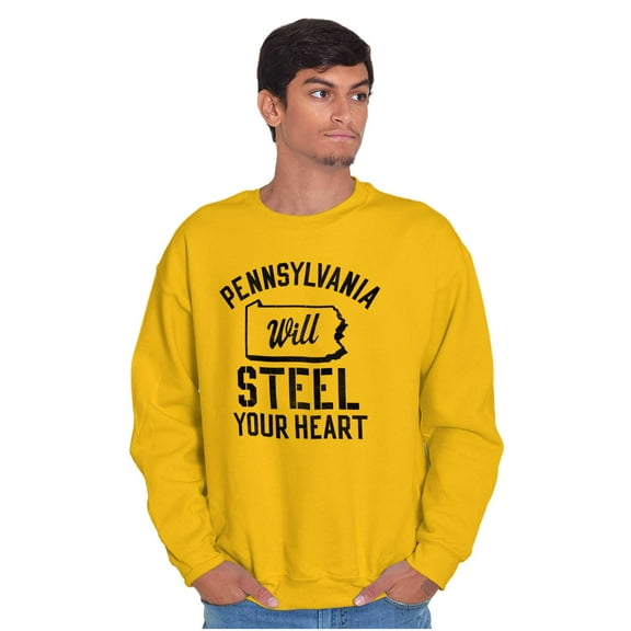 Pennsylvania Will Steal Your Heart Sweatshirt for Men or Women Brisco Brands S