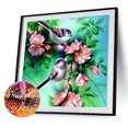 thumbnail image 1 of Cuadros Decorativos Kit de pintura de diamante 5D, mosaico de taladro redondo completo de pájaro de rama DIY (NH1436) Sywqhk Nuevos Originales, 1 of 1