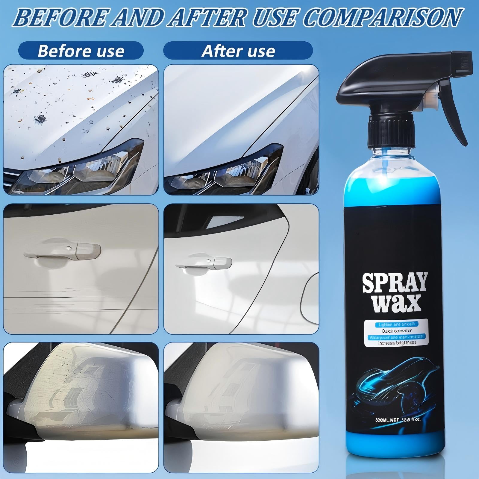 High-quality 3-in-1 Nano-ceramic Coating Spray - Scratch-resistant High-gloss Finish, Easy To Apply To All Paint Types/vehicles, Long-lasting Protection Kit (restore Gloss, Enhance Care)