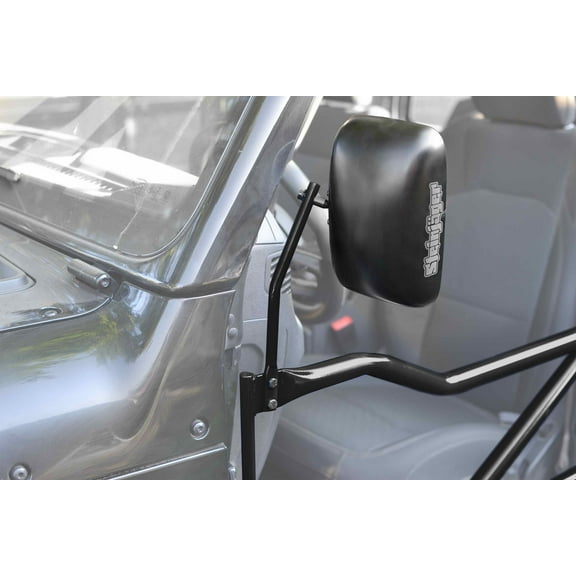 Steinjäger Doors Wrangler JL 2018 to Present Mirror Legs to Fit Tube Doors Black