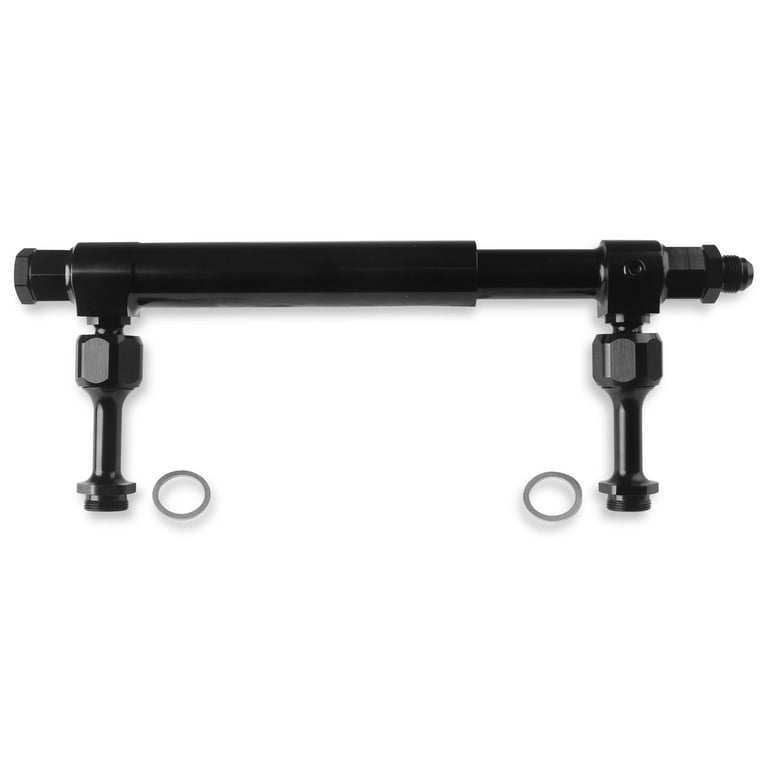 Earl's #8AN Adj. Fuel Log - Billet Aluminum Black Earl's #8AN Adj. Fuel Log - Billet Aluminum Black