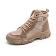 thumbnail image 3 of Botas cortas de caña alta para mujer, de lona, para estudiantes, de caballero, de caña corta, para escalada, 3 of 5