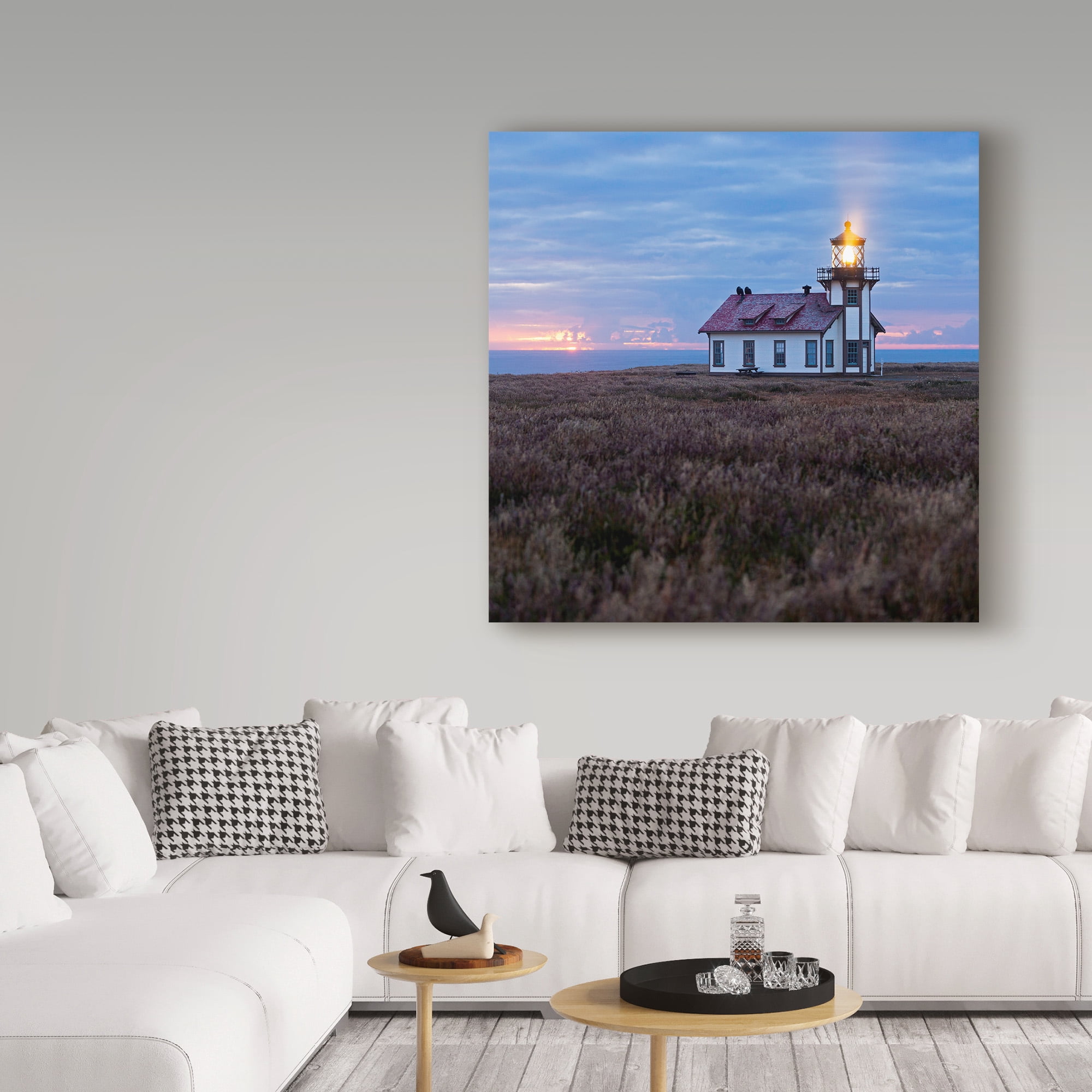 Trademark Fine Art 'Point Cabrillo Light Station' Canvas Art by Lance Kuehne