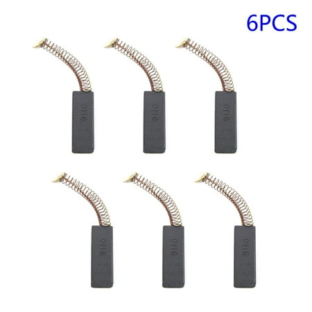 

6Pcs Electric Drill 30Mm X 11Mm X 6Mm Motor Carbon Brushes Spare Part