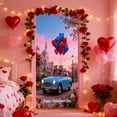 thumbnail image 4 of 35 X 72 In Valentines Day Door Cover Valentines Day Door Curtain Valentines Day Door And Wall Decoration Festival Party Decoration, 4 of 6