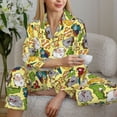 thumbnail image 6 of Sikiie Animals Women's Long-Sleeve Shirt and Full-Length Bottom Pajama Set (s-xxl)-Medium, 6 of 7