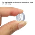 thumbnail image 5 of Uxcell 4mm ID x 13mm OD Kitchen Rack Grid Feet Protector Clear 20 Pack, 5 of 6