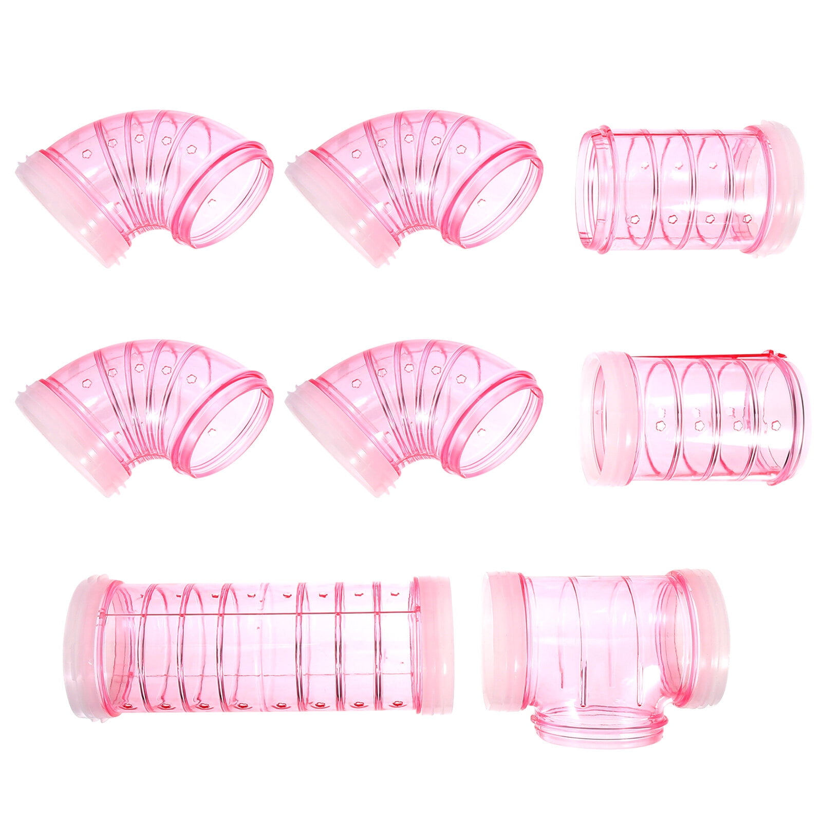 Hamster tube 1 Set Hamster Cage Tube Plastic Hamster Tube Rat Cage Maze