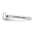 thumbnail image 4 of 1/3 Carat (ctw) Princess Cut Lab Created Ruby Ring in Sterling Silver, 4 of 5
