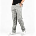 thumbnail image 2 of Big & Tall Stretch Cargo Pants Wide Leg Durable Twill Outdoor Work Trousers S-XXL（1 piece）, 2 of 9