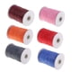 thumbnail image 5 of 1 rollo de cordón / encerado de redondo para coser a mano artesanía en cuero Rosa Rosado Sunnimix Cordón de algodón encerado, 5 of 8