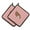 Pink, variant on Jersey Buff Turkey Hen Blue Check Pair of Pot Holders - Blue