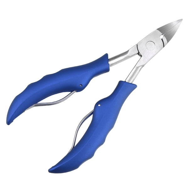 Cortaúñas para dedos de los pies Unique Bargains acero inoxidable azul