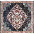 thumbnail image 6 of SAFAVIEH Monaco Trochez Traditional Area Rug, Black/Blue, 6'7" x 9'2", 6 of 9