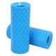 thumbnail image 2 of 1 par de empuñaduras de mancuerna redondas envolventes de silicona antideslizantes almohadilla de mancuerna más gruesa para levantamiento de pesas desarrollo muscular azul, 2 of 10