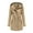 Beige, variant on qucoqpe Rain Jacket Women Midweight Raincoat Waterproof Windbreaker Solid Climbing Outdoor Hooded Trench Coats