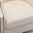 thumbnail image 6 of Aerin Linen Swivel Barrel Chair, 6 of 9