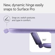 Microsoft Surface Pro Keyboard for Surface Pro 12 in Violet - EP2-32727