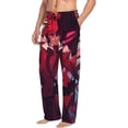 thumbnail image 2 of Alastor Hazbin Hotel Men's Pajama Pants With Pockets Fashion Cozy Daily Lounge Sleep Pants Sleepwear XX-Large, 2 of 8