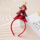 thumbnail image 4 of Diadema de Papá Noel con lentejuelas y corona dorada brillante Shape10, accesorios para el cabello con temática navideña, 4 of 5