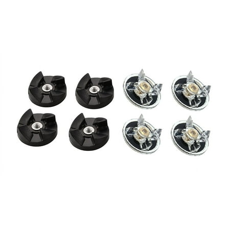 Blendin 8 Replacement Gears, Compatible with Original Magic Bullet, 4 Base Gears. 4 Blade Gears