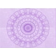 thumbnail image 1 of Ahgly Company Machine Washable Indoor Rectangle Transitional Violet Purple Area Rugs, 3' x 5', 1 of 7
