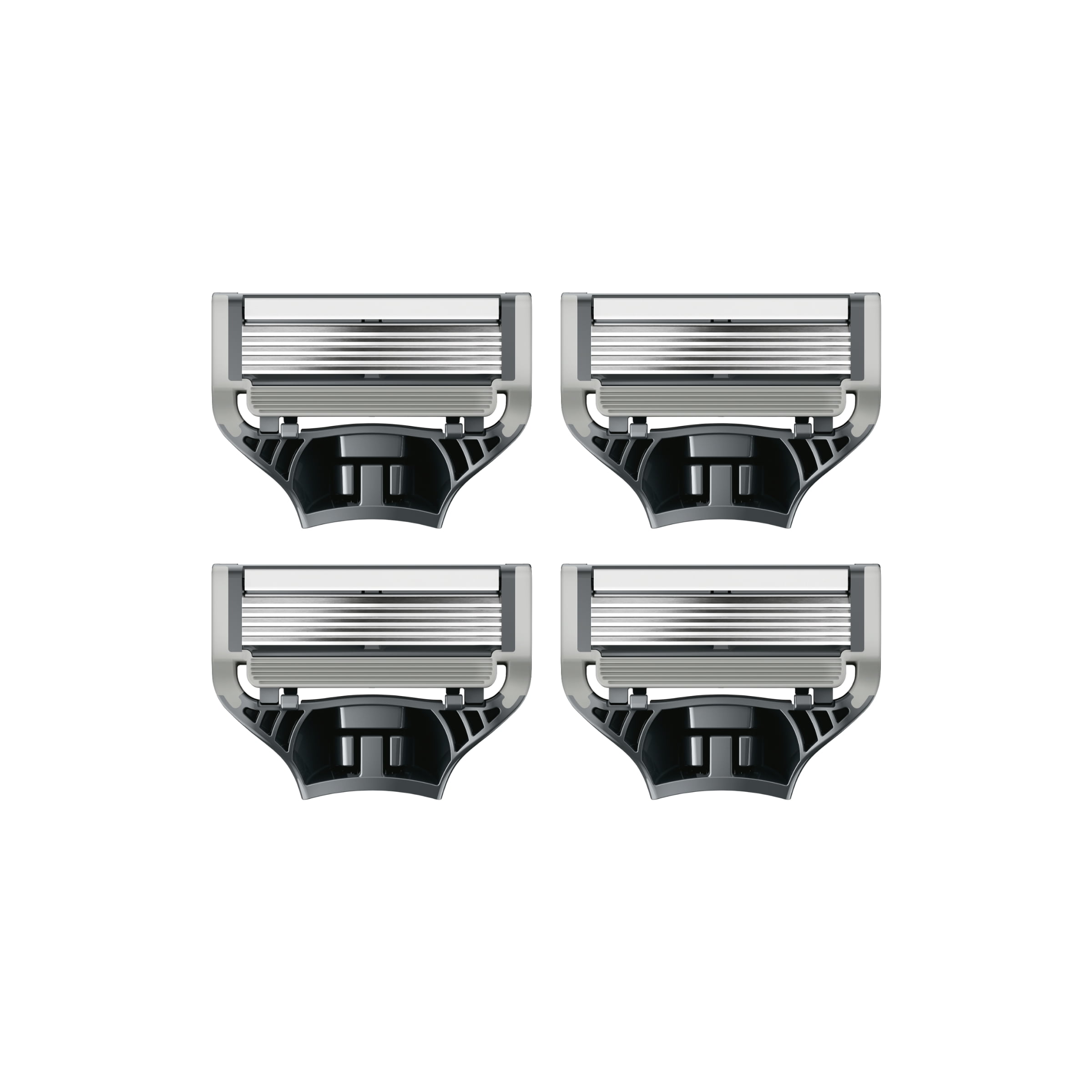 Harry's Original Blades - Men's Razor Refill Pack for Smooth Shaving - Razor Head Replacement - Five Sharp Blades - Flexible Hinge - Moisture Strip - Precision Trimmer - 4 Count