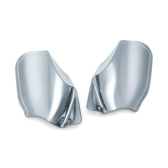 Kuryakyn 5788 Motorcycle Accessory: Heat Deflector Saddle Shields for 2014-19 Harley-Davidson Sportster Motorcycles, Reflective Smoke, 1 Pair